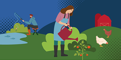 Food, Fish, Livestock and Gardening Image