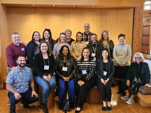 CHW Leadership Committee Members at a meeting in October 2024