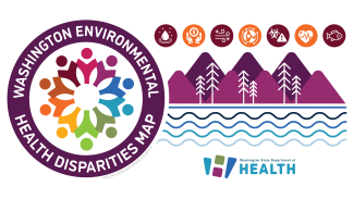 Environmental Health Disparities Map graphic